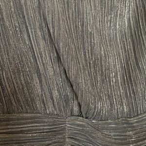 Silver cocktail dress